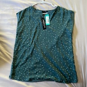 Teal Green Dress Top Papermoon